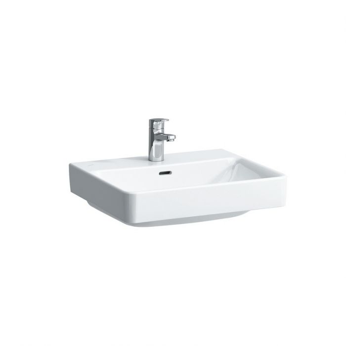 Umywalka ceramiczna ROCA LAUFEN PRO-S ścienna prostokątny z otworem 550 x 465 x 175 mm biała | H8169624001041