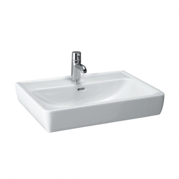 Umywalka ROCA LAUFEN PRO ścienna z otworem 550 x 440 mm biała | H8179510001041