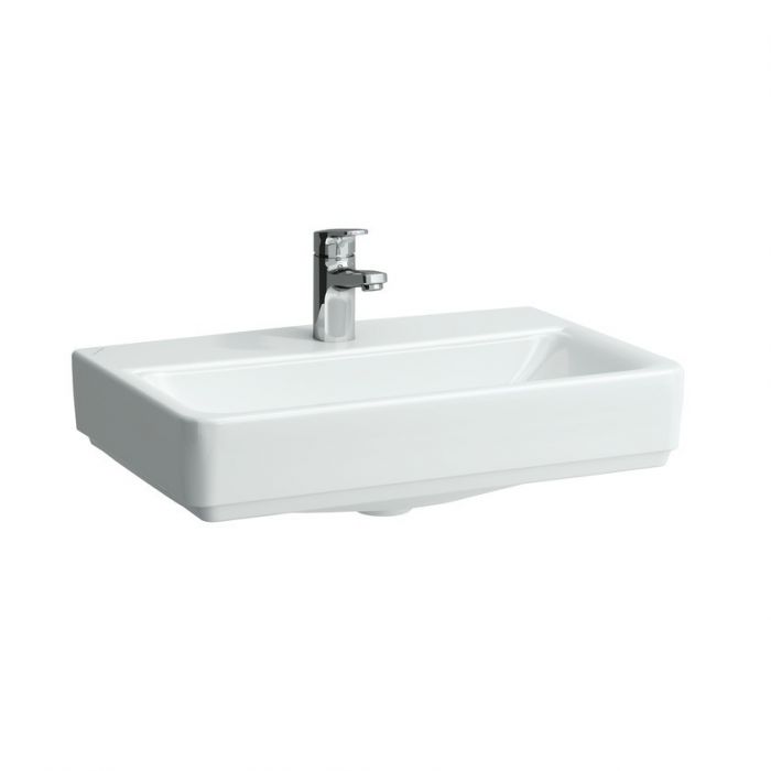 Umywalka ROCA LAUFEN PRO ścienna z otworem 550 x 380 x 170 mm biała z zestawem montażowym 891940 | H8179580001041