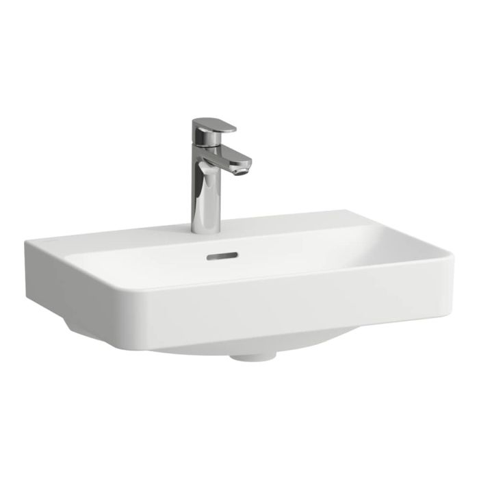 Umywalka cermiaczna ROCA PRO X ścienna Compacto z otworem z przelewem 550 x 380 mm biała  | H8188620001041