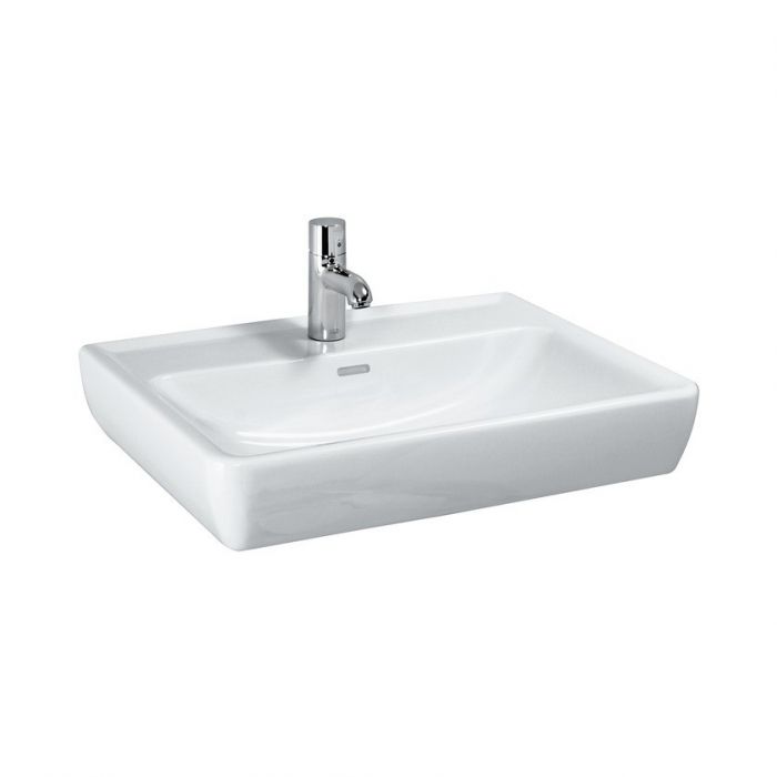 Umywalka ROCA LAUFEN PRO ścienna z otworem 550 x 480 x 185 mm biała | H8189510001041