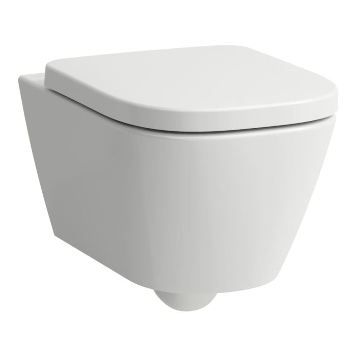 Miska WC podwieszana ROCA MEDA wirowa 36 x 54 cm biały LCC (LAUFEN Clean Coat) | H8201104000001