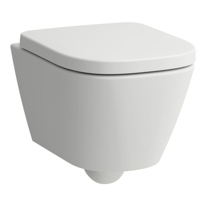 Miska WC podwieszana, krótka ROCA MEDA wirowa 36 x 49 biały matowy | H8201137570001