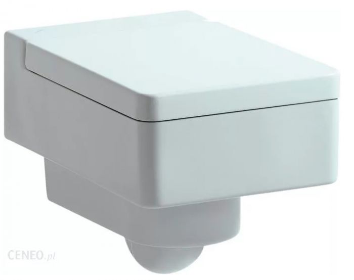 Miska WC ceramiczna podwieszana ROCA Living City z zamkniętym kołnierzem spłukującym 36 x 56 biała | H8204350000001