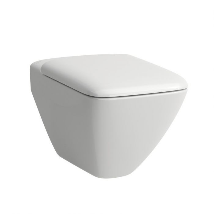Miska WC ceramiczna ROCA PALACE wisząca Rimless 36 x 56 cm biała  | H8207060000001