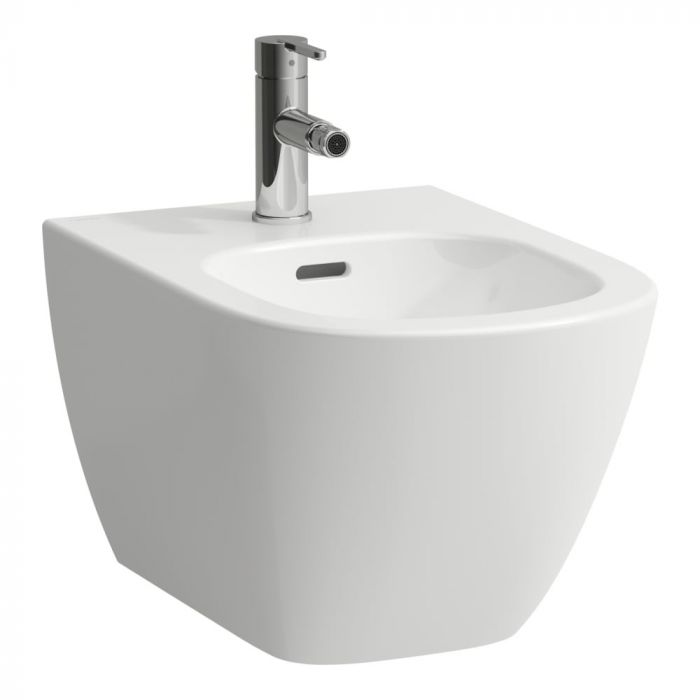 Bidet ścienna ceramiczny ROCA LUA podwieszany, advenced 36 x 30 x 52 biała | H8300810003021