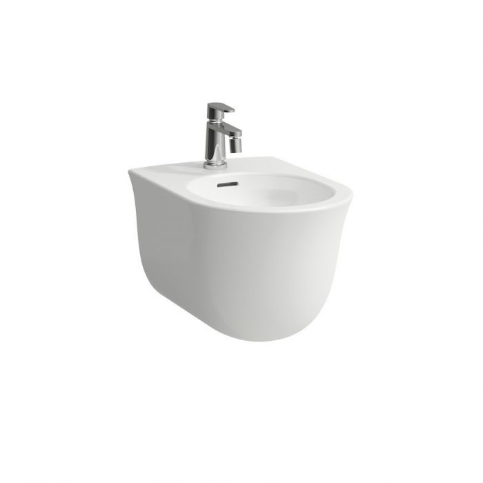Bidet ceramiczny podwieszany ROCA THE NEW CLASSIC 37 x 34 x 53 cm biały | H8308510003021