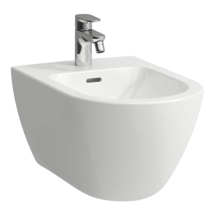 Bidet ceramiczny wiszący ROCA PRO X 36 x 28.5 x 54 cm biały  | H8308600003021