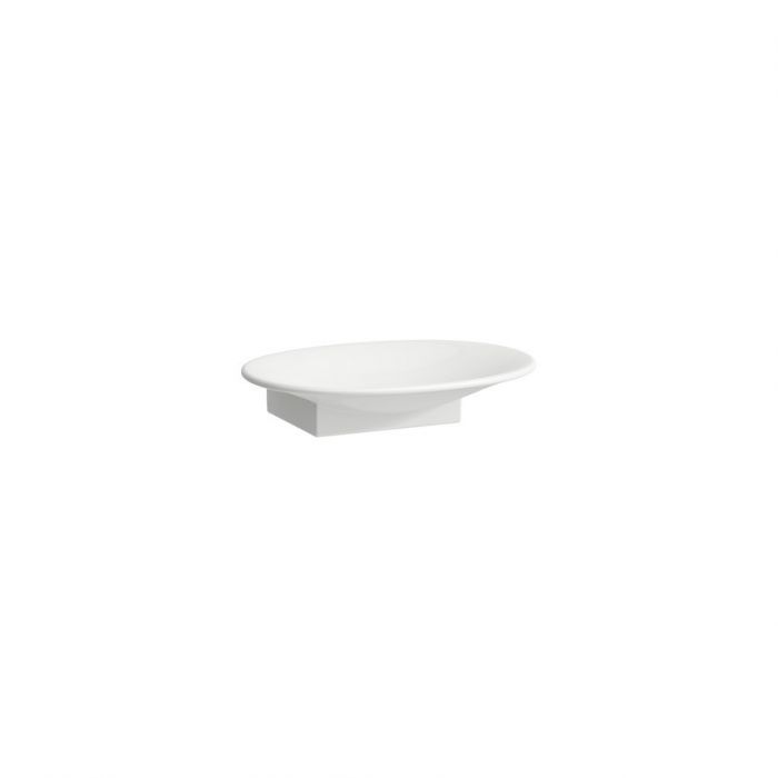Mydelniczka ścienna ROCA THE NEW CLASSIC SaphirKeramik 140x115x30 mm biała | H8738560000001