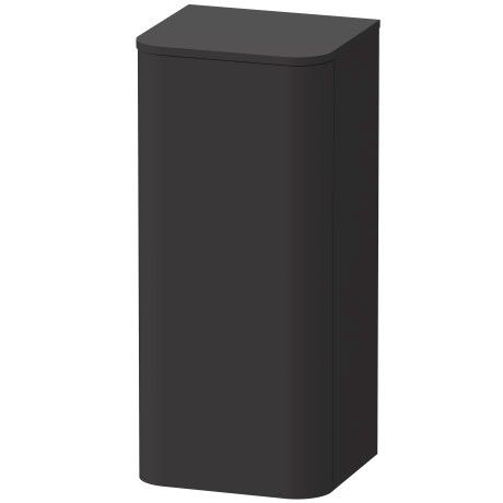 Szafka półwysoka 400 x 360 x 880 mm graphite super matt 1 drzwi, 2 półki szklane DURAVIT Happy D.2 Plus | HP1260R8080