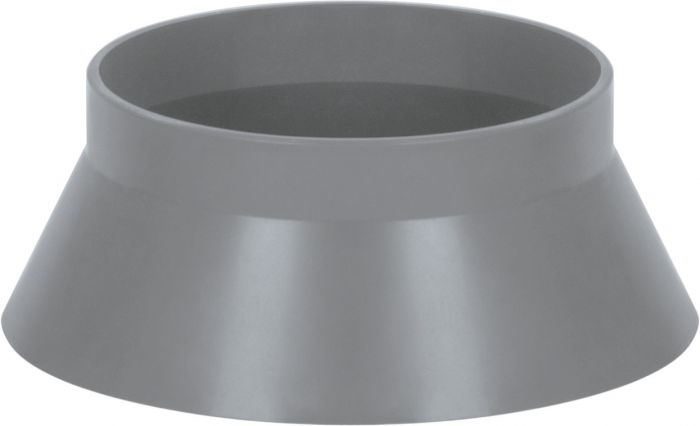 Daszek PP 160 mm szary