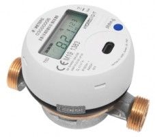 Wodomierz do wody ciepłej jednostrumieniowy suchobieżny, elektroniczny HYDRODIGIT AC Q3 2,5 m3/h DN15 R250/R160 ze zintegrowanym modułem radiowym L=110 mm 1/2"