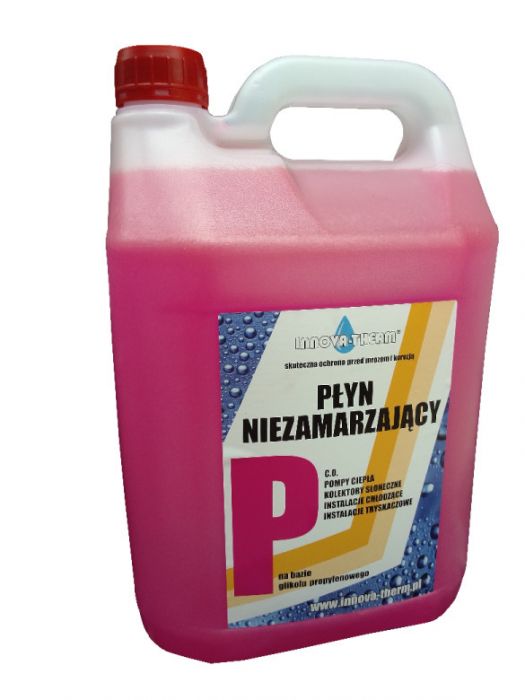 Płyn niskokrzepnący do instalacji grzewczej i chłodzącej 25 st °C INNOVA-THERM P 25 5 l