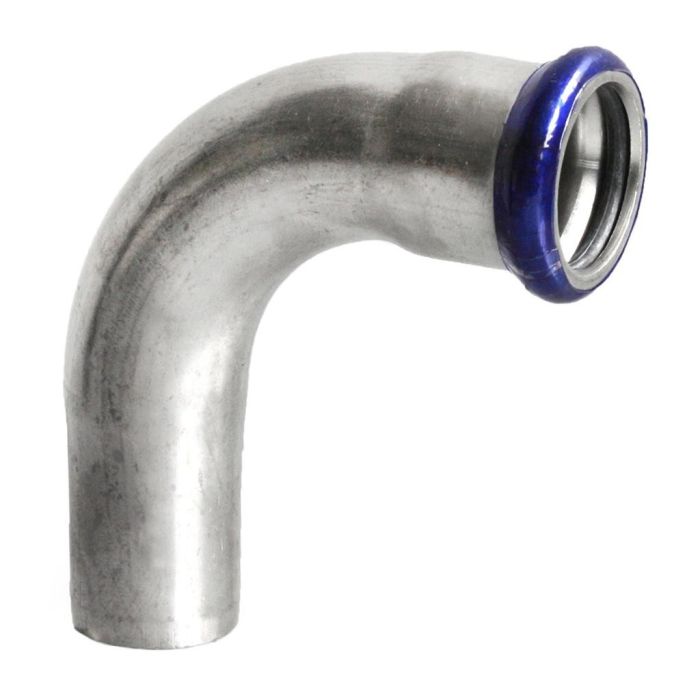 Kolano ze stali nierdzewnej 1.4404 90° jednokielichowe zacisk typ M 18 mm VESBO  | IZ1K9018