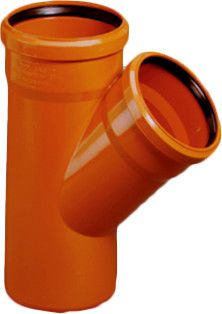Trójnik 45° PVC-U KGEA DN 200/200