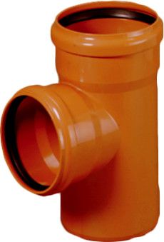 Trójnik 87° PVC-U KGEA DN 200/200