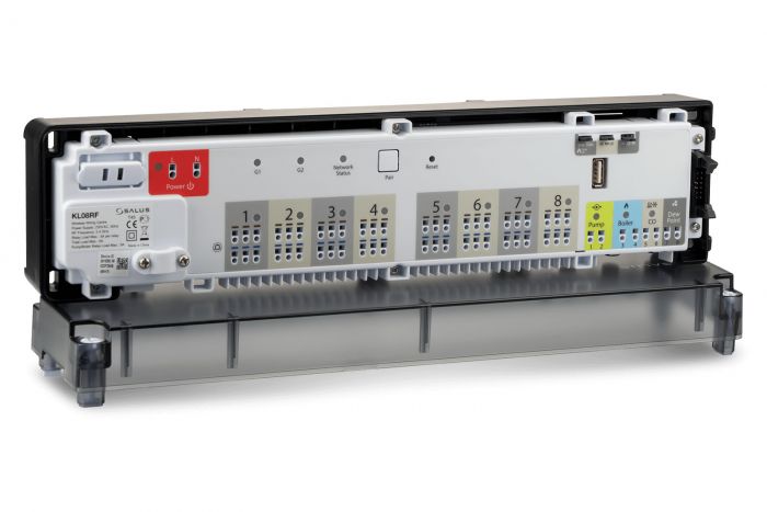 Listwa centralna bezprzewodowa ogrzewania podłogowego 8 stref AFRISO IT600RF KL08RF  | KL08RF230V