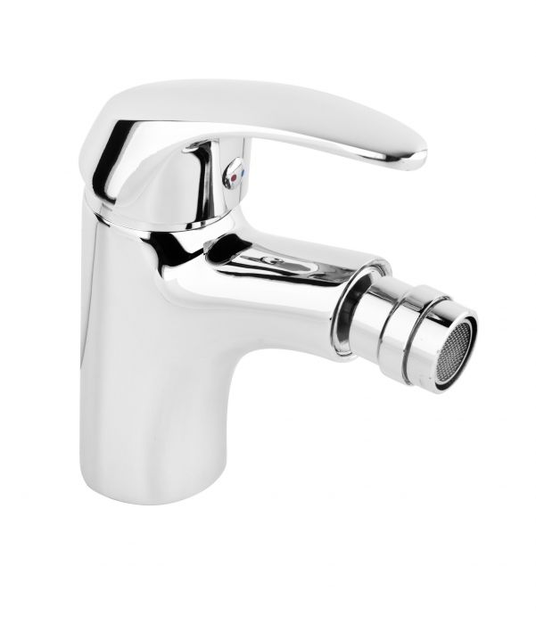 Bateria bidetowa stojąca ARMATURA KRAKÓW KRZEM 1-uchwytowa 1-otworowa mosiądz chrom  | 421701500