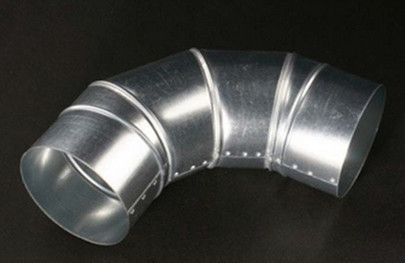 Kolano 45° stalowe ocynkowane DN 200