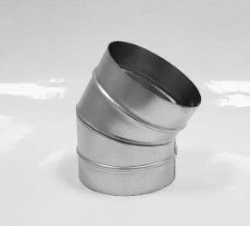 Kolano segmentowe 15° stalowe ocynkowane DN 280