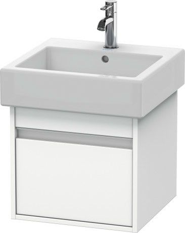 Szafka podumywalkowa do Vero 045450 wisząca 450 x 440 x 410 mm biała mat 1 szuflada DURAVIT Ketho | KT668501818