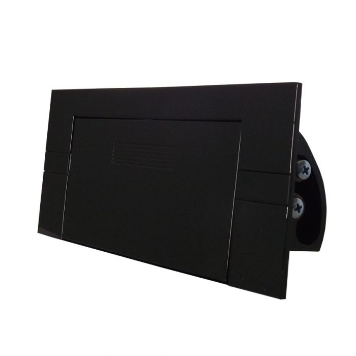 Szufelka meblowa automatyczna czarna Kitvac wys. 8,4 cm