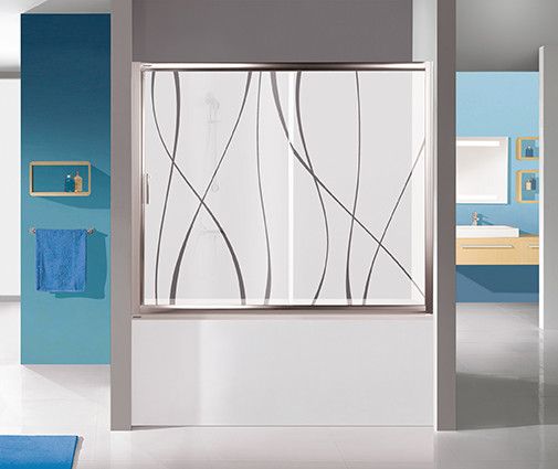 Kabina wnękowa SANPLAST TX D2-W/TX5b-160-S 1600 x 1500 mm pergamon szkło hartowane transparentne W0 z powłoką Glass protect | 600271156012401