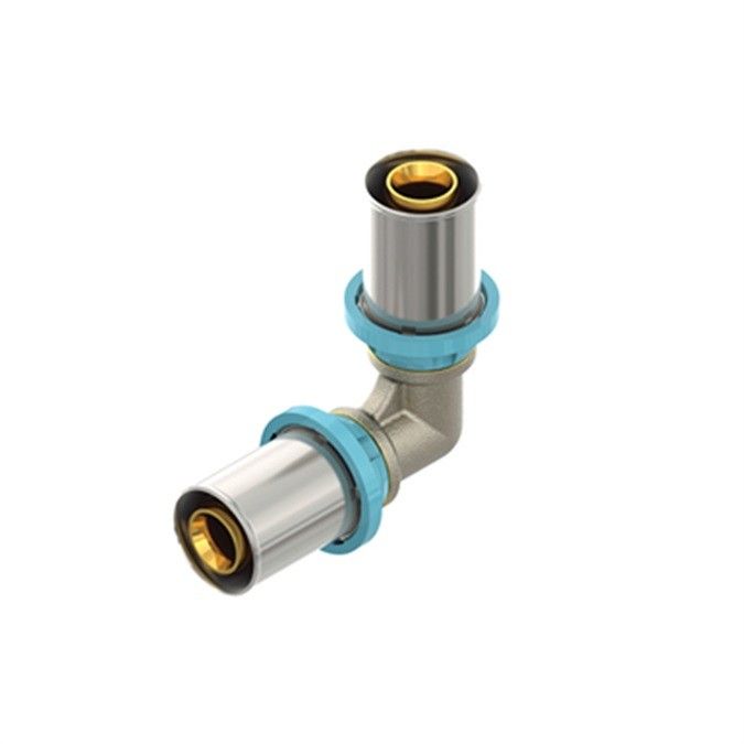 Kolano 90° LBP zaprasowane SKALAR 26 x 26 mm