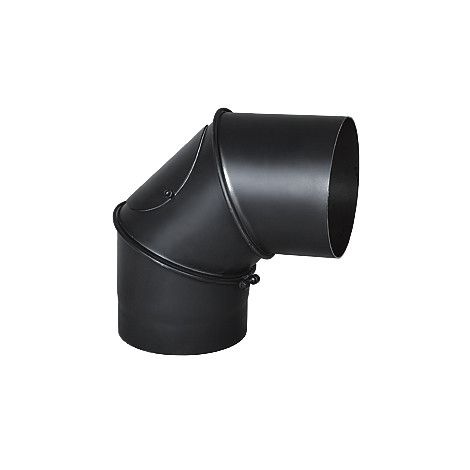 Kolano 90° stalowe czarne SCZ DN 130