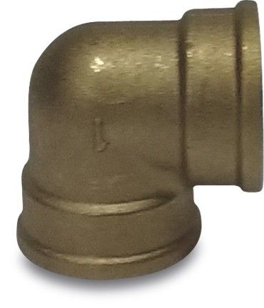 Kolano gwintowane 90° mosiężne GW 1 1/2"