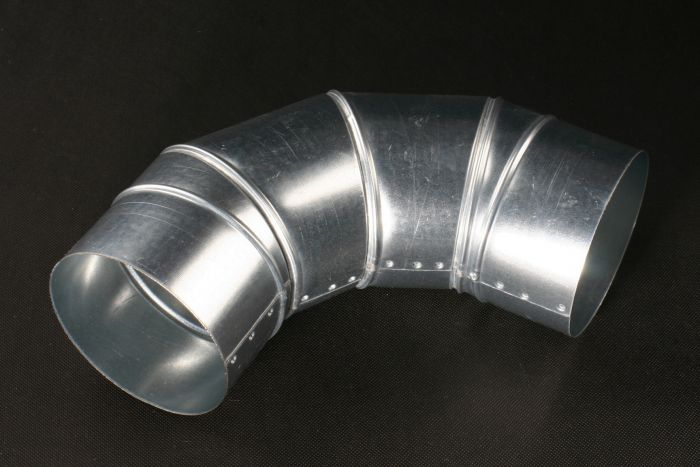 Kolano 90° stalowe ocynkowane DN 160