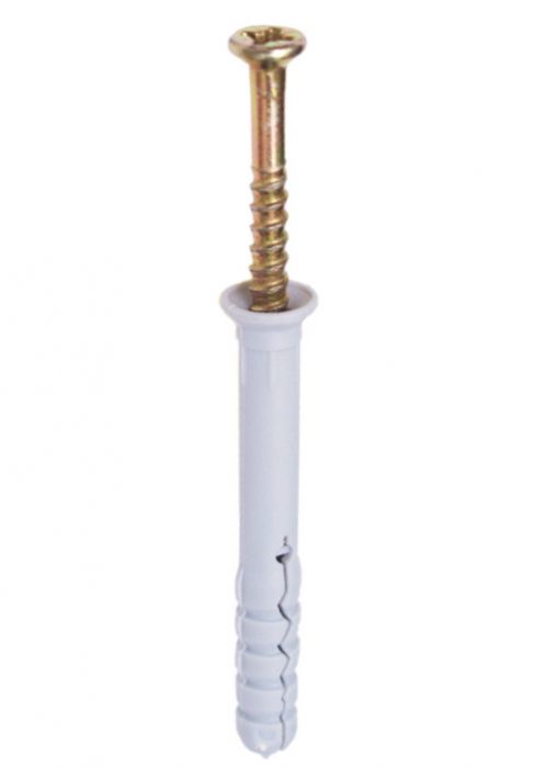 Kołek szybkiego montażu do wbijania lejkiem 100 sztuk 6 x 80 mm