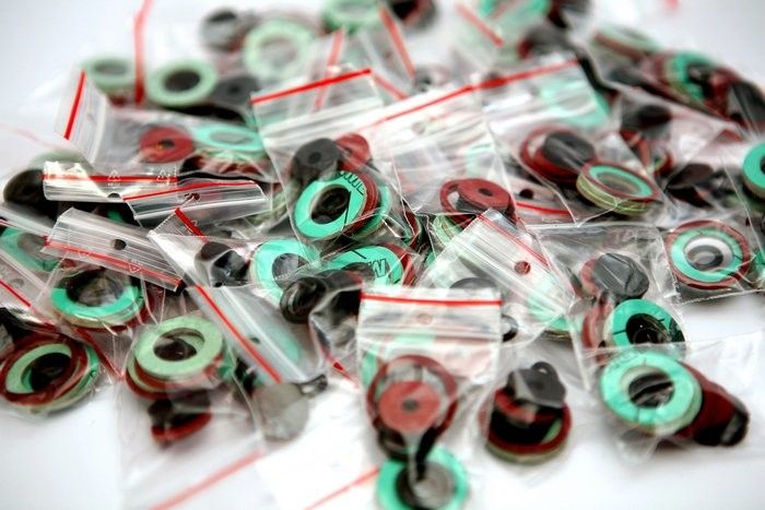 Komplet uszczelek dolnopłuka 10 elementów