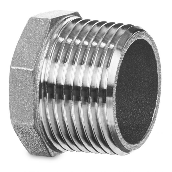 Korek gwintowany 6-kątny stal nierdzewna 316 GZ 1/2"