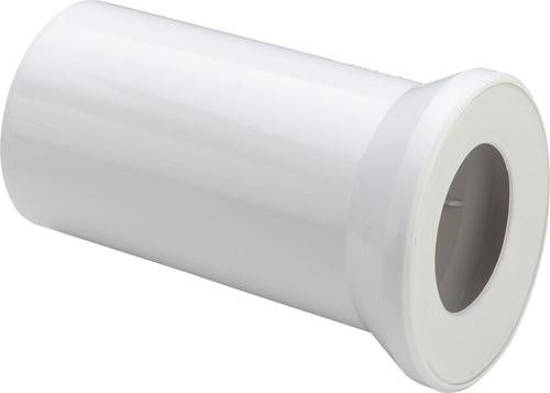 Rura przyłączeniowa do WC DN 110 150 mm biały alpejski z uszczelką wargową