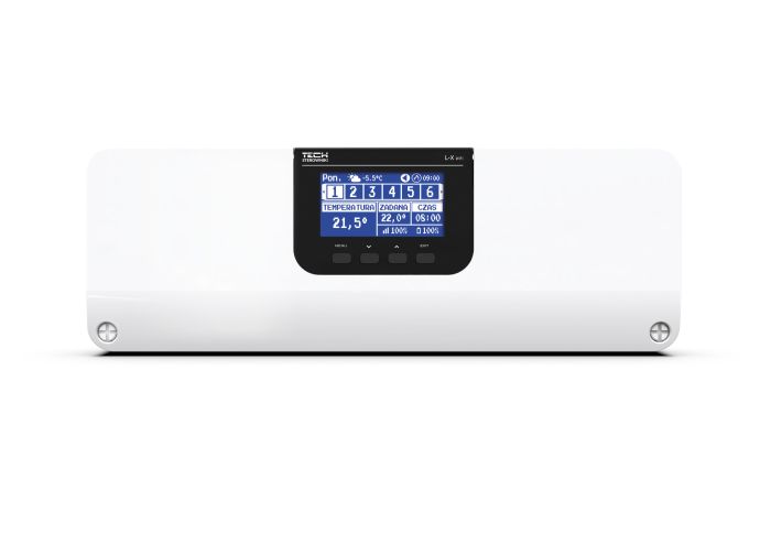 Sterownik zaworów termostatycznych przewodowo/bezprzewodowo TECH L-X Wi-Fi | WG200156