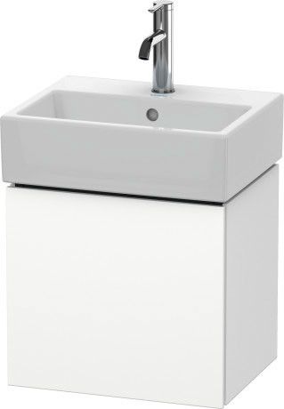 Szafka podumywalkowa do Vero Air 072445 434 x 341 x 400 mm biała mat 1 drzwi DURAVIT L-Cube | LC6245L1818