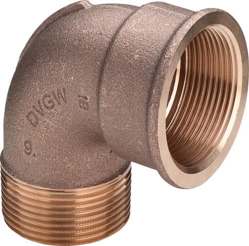Łuk z brązu gwintowany 90° GZ x GW 1" 3092