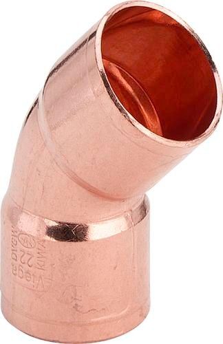 Łuk z miedzi 45° 54 mm 95041