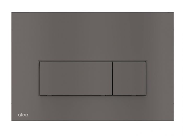 Przycisk sterujący ALCADRAIN THIN do systemów podtynkowych z tworzywa sztucznego gun metal mat 247 x 165 x 5.5 mm | M57GMM