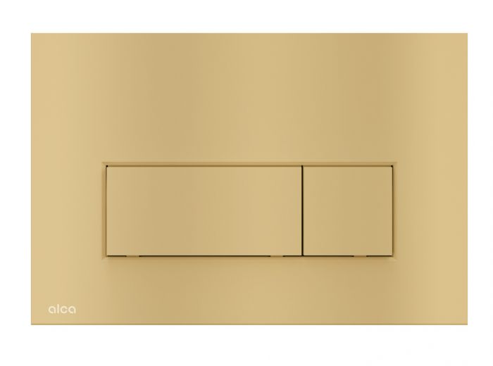 Przycisk sterujący ALCADRAIN THIN do systemów podtynkowych z tworzywa sztucznego gold mat 247 x 165 x 5.5 mm | M57GM