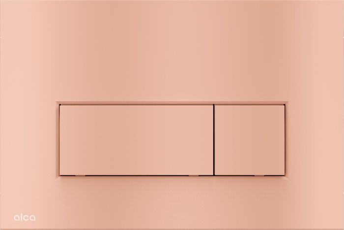 Przycisk sterujący ALCADRAIN do systemów podtynkowych red gold - mat | M57RGM