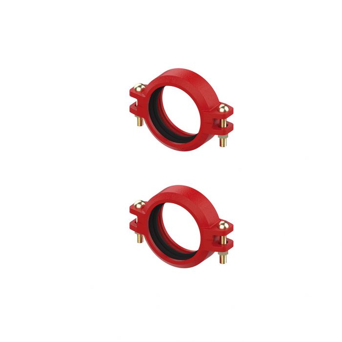 Złączka przejściowa AALBERTS HFC BigFixLock komplet 2 sztuki DN 100/DN 100 | M6625961