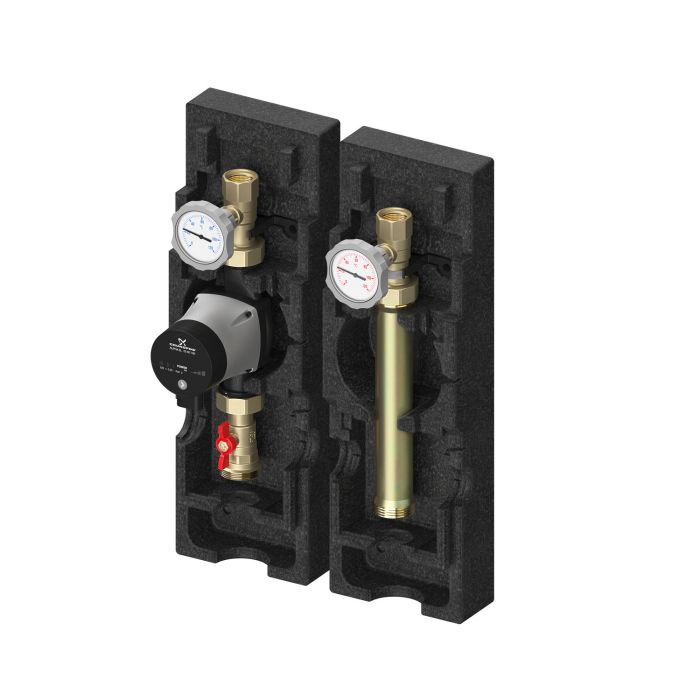 Grupa pompowa AALBERTS HFC MeiFlow M UC z pompą Grundfos Alpha 2 25-60 DN 25  | M6681330