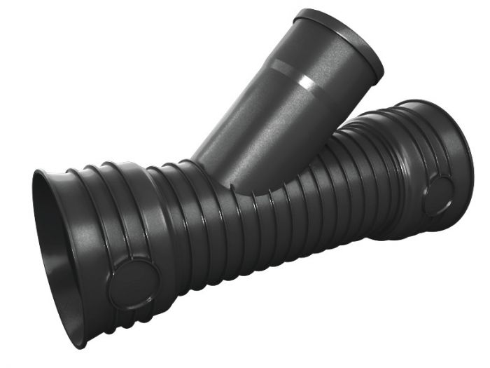 Trójnik 45° na KG PP Magnacor MCEA-KG DN 200/200