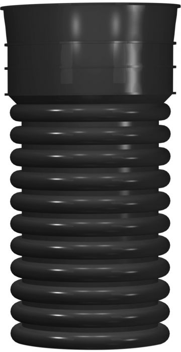 Rura karbowana PP Magnacor MCEM DN 600 3 z kielichem, bez uszczelki klasa C-SN 8