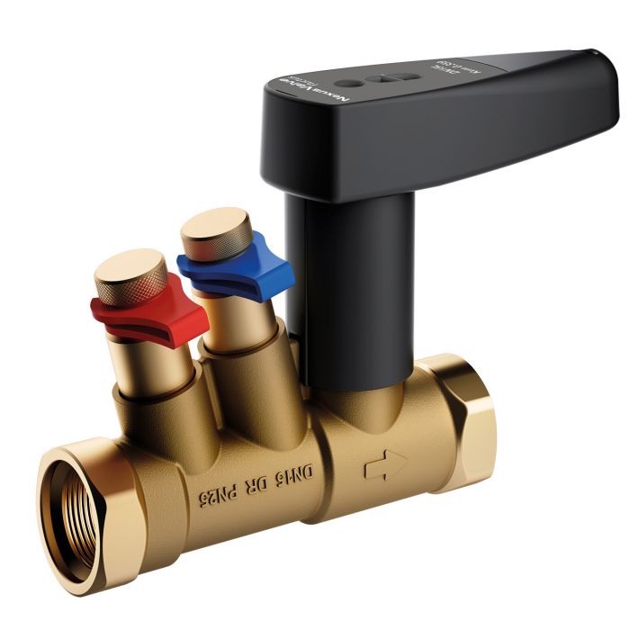 Zawór równoważący Nexus Fluctus FODRV DN 15L 1/2" Kvs 0.63
