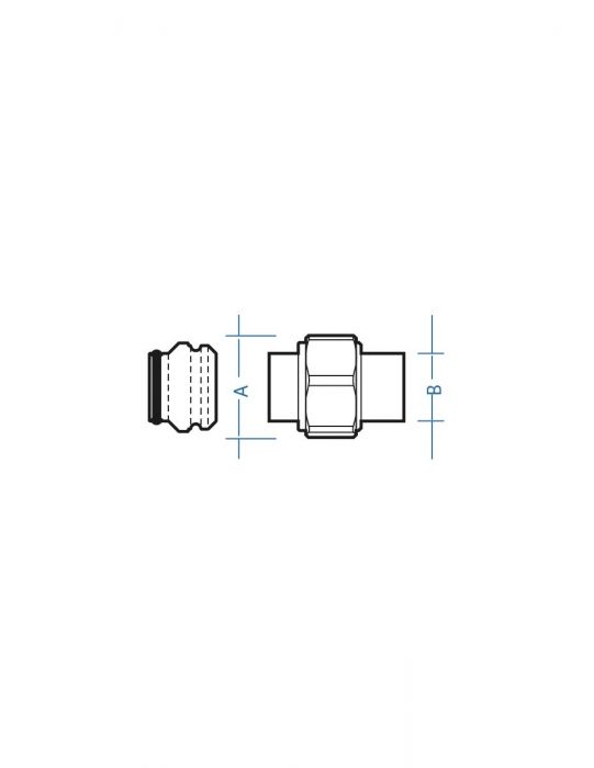 Adapter do zaworów Korner GORGIEL M22x15x15 | 2207011041002402