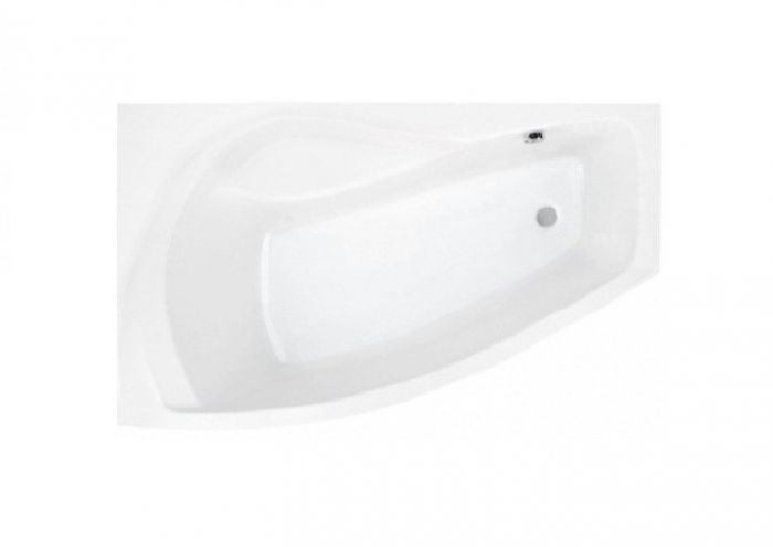 Wanna akrylowa asymetryczny narożna ROCA NICOLE 1500 900 mm biała | A24T137000