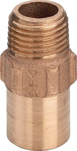 Złączka przejściowa z brązu przyłącze lutowane końcówka wsuwana GZ 35 mm x 1 1/4" 94280G